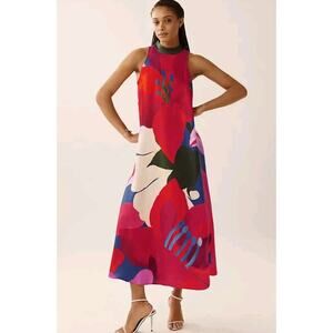 NEW ANTHRO Rio De Janeiro Floral Watercolor Dress XXS-XL
